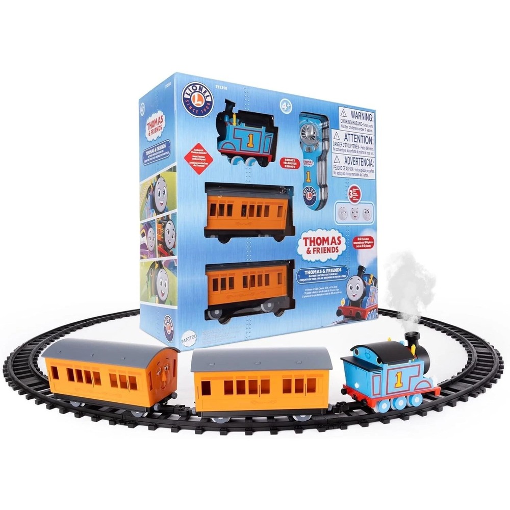 Lionel Thomas & Friends Battery O-Gauge Train Set 42 Piece Steam & Sound 712118